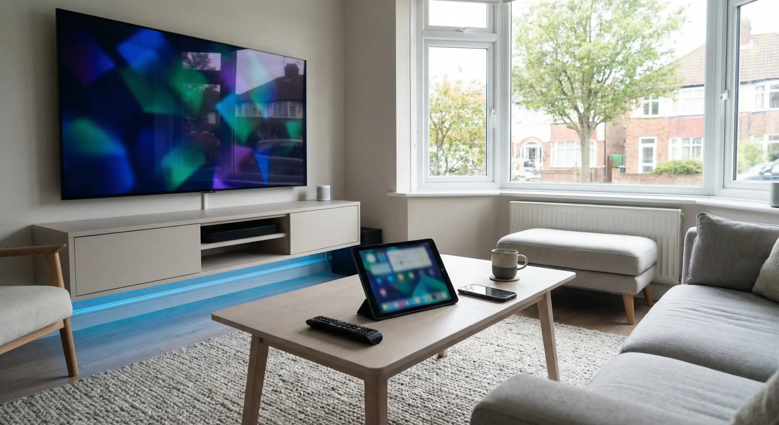 IPTV providers in UK explained with modern smart TV and streaming devices